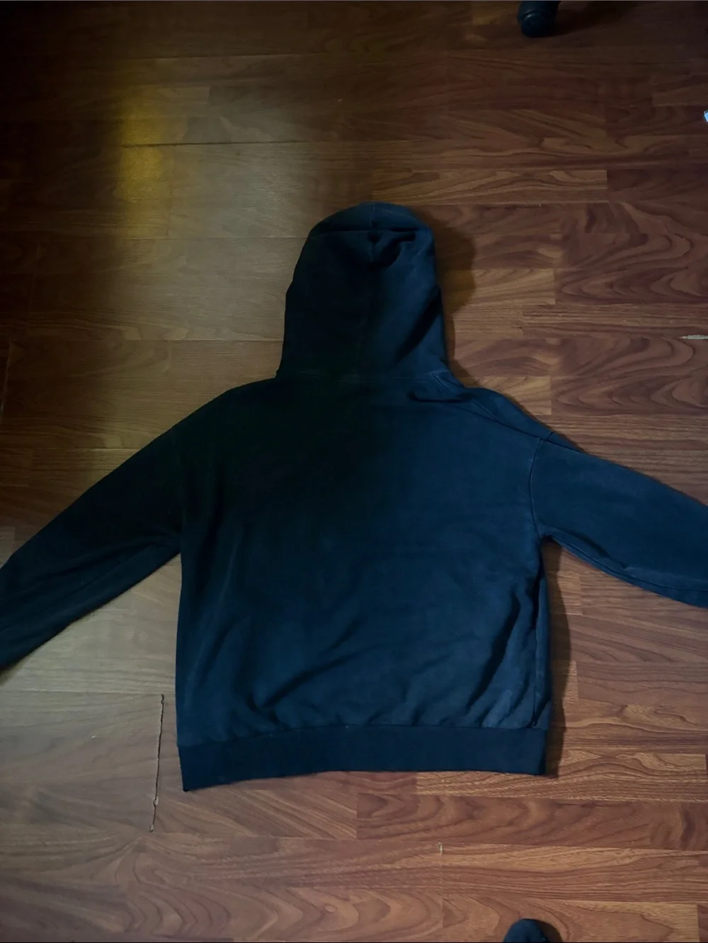 Black Star Graphic Zip Hoodie Jacket - Unbranded